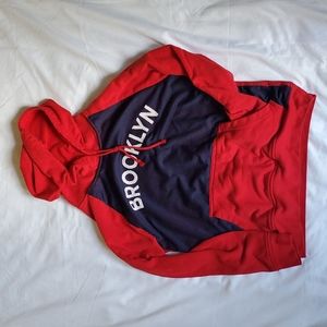 Brooklyn Red and Blue Carbon Hoodie from Rue21